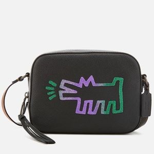 COACH X KEITH HARING Bark Dog Camera Bag